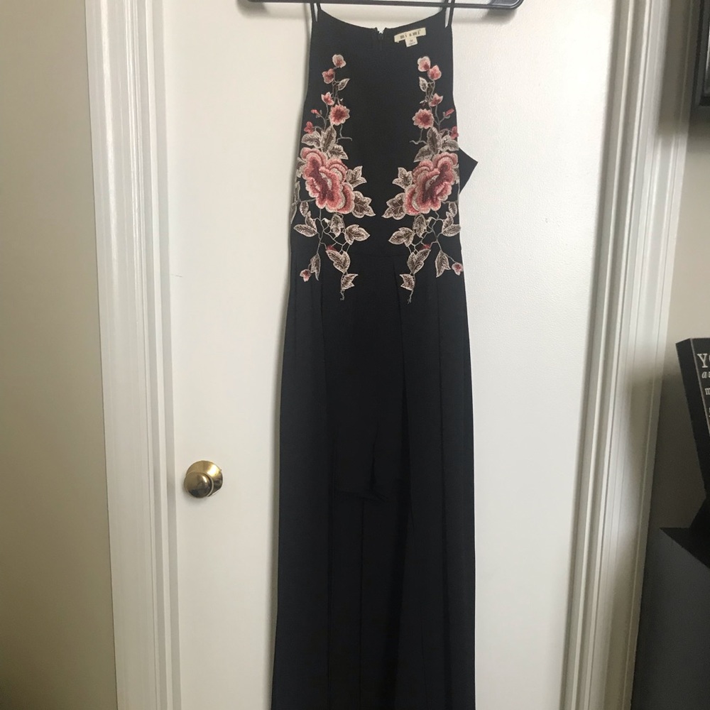 High Low black romper - Picture 2 of 5